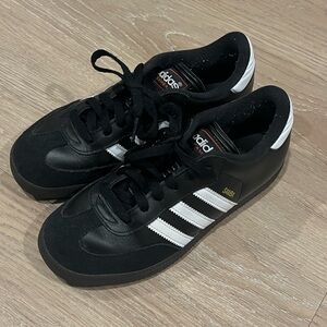 Adidas (Size 4.5 Mens/ Size 6 Women's) Sambas Black